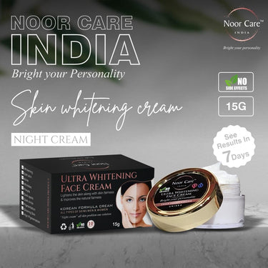NOOR CARE INDIA Fairness Cream For Reducing Pimple Dark Spot, Dark Circle ultra Anti aging Cream Use For Men & Women, 15g